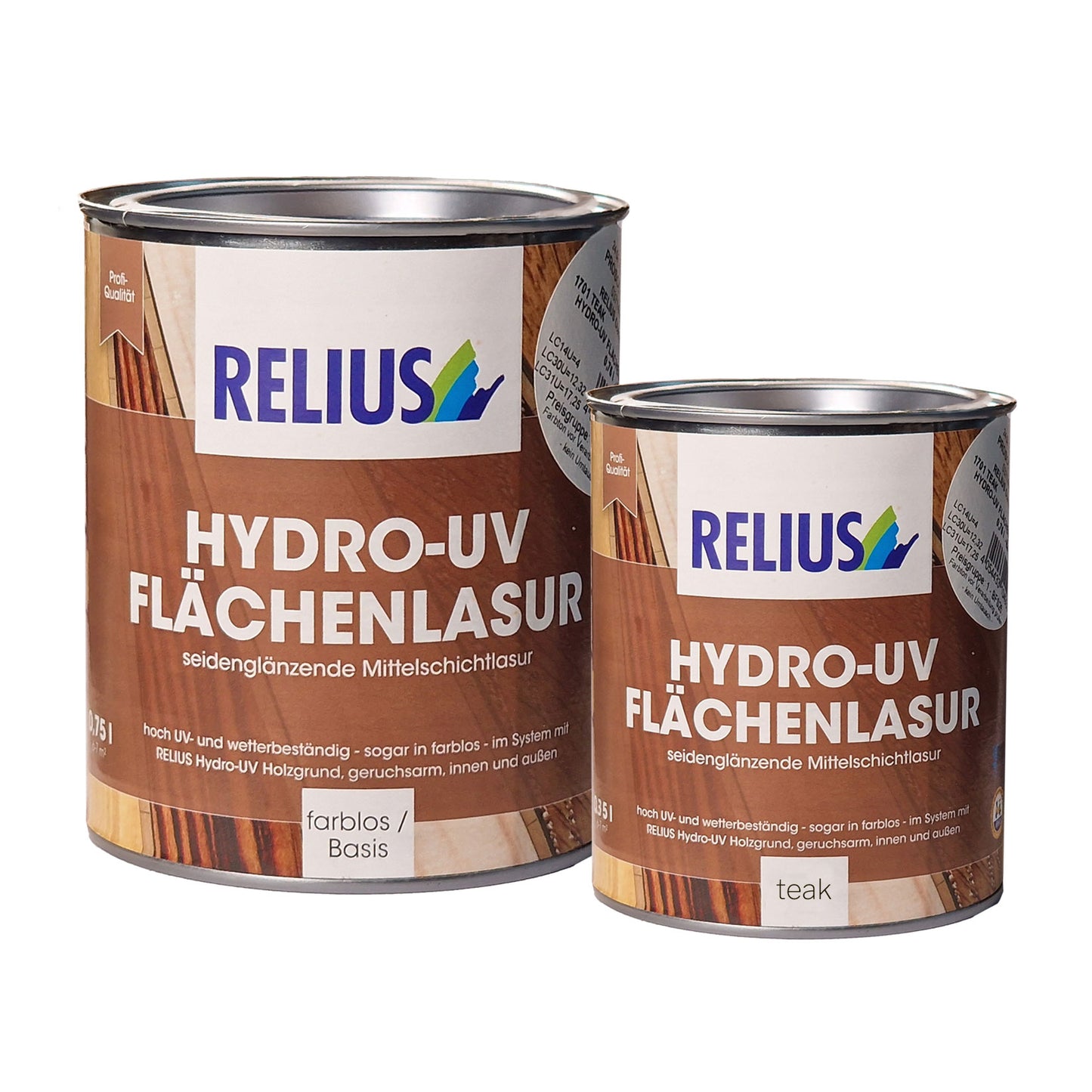 Sanierungsfarbe (Teak-Farblos-Misch-Set)